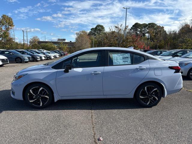 new 2025 Nissan Versa car, priced at $23,420