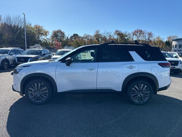 new 2025 Nissan Pathfinder car, priced at $49,152