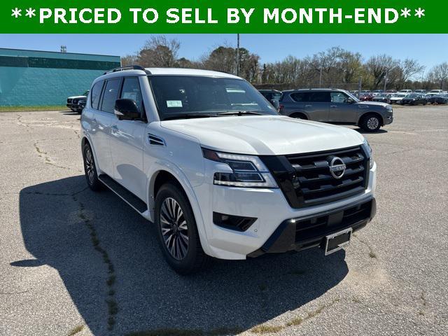 new 2024 Nissan Armada car, priced at $60,000