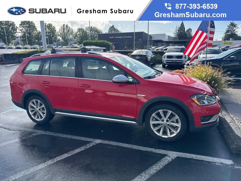 used 2017 Volkswagen Golf Alltrack car, priced at $19,798