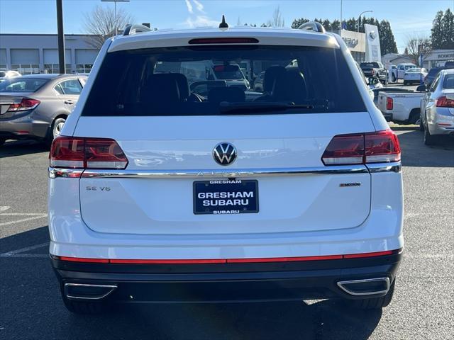 used 2021 Volkswagen Atlas car, priced at $24,538