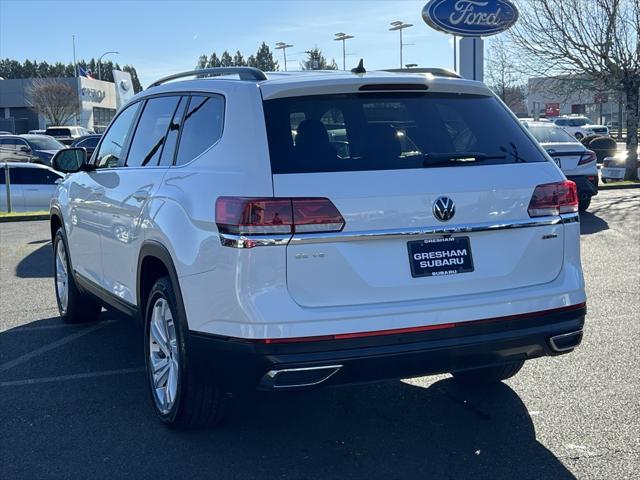 used 2021 Volkswagen Atlas car, priced at $24,538