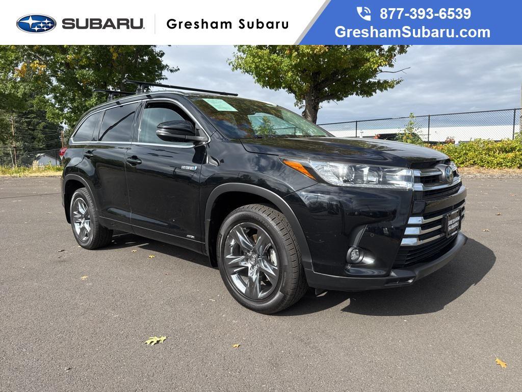 used 2019 Toyota Highlander Hybrid car, priced at $30,774