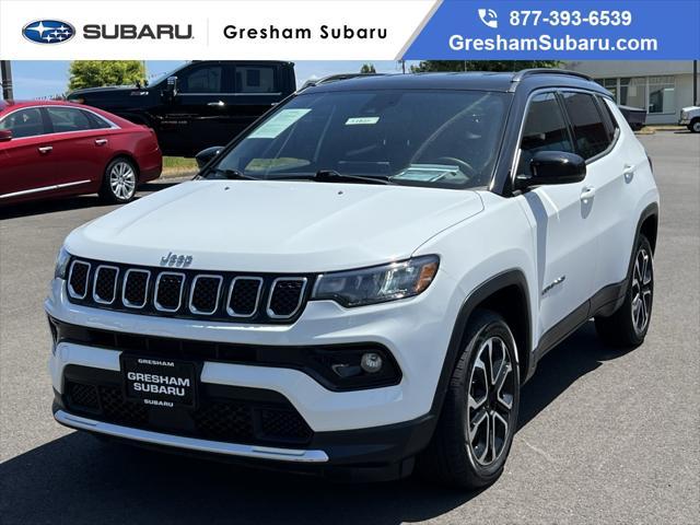 used 2023 Jeep Compass car, priced at $24,719
