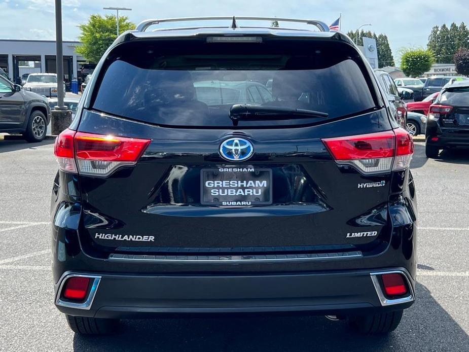 used 2019 Toyota Highlander Hybrid car, priced at $31,872