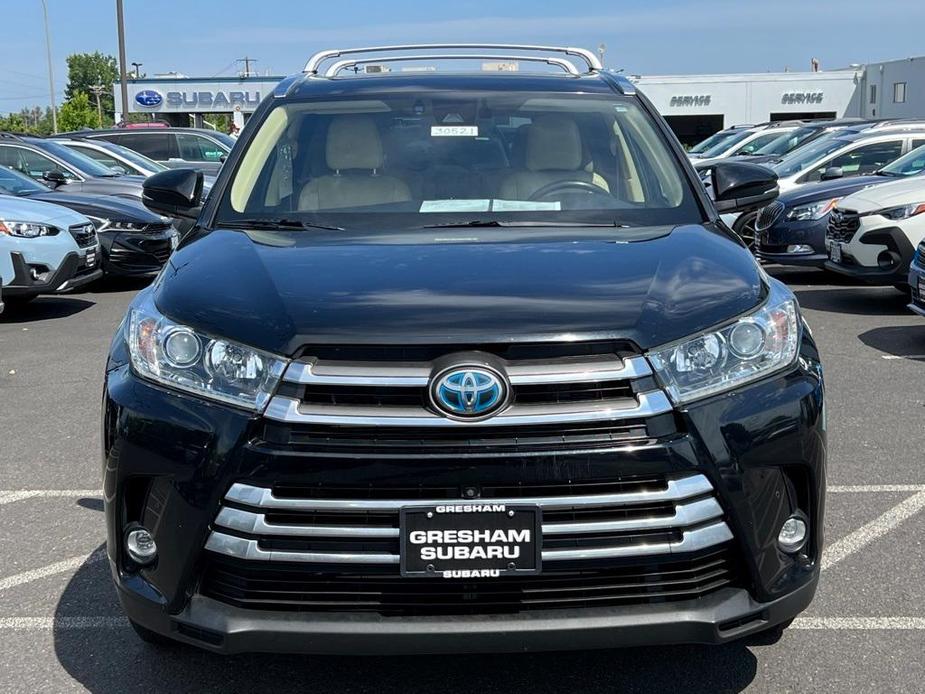 used 2019 Toyota Highlander Hybrid car, priced at $31,872