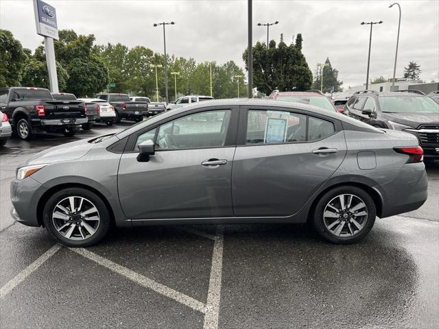 used 2021 Nissan Versa car, priced at $17,426