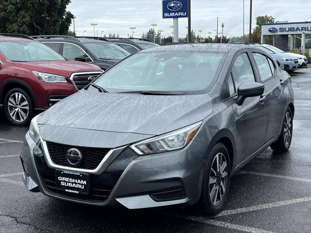 used 2021 Nissan Versa car, priced at $17,426