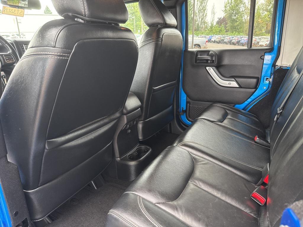 used 2014 Jeep Wrangler Unlimited car, priced at $17,200