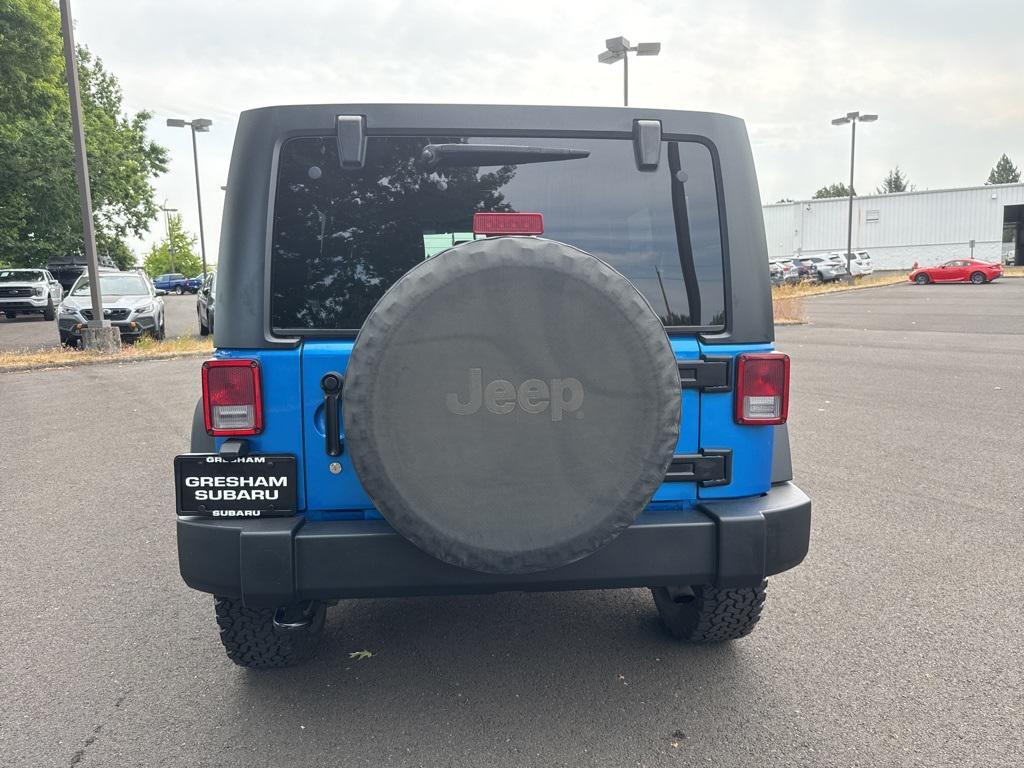 used 2014 Jeep Wrangler Unlimited car, priced at $17,200