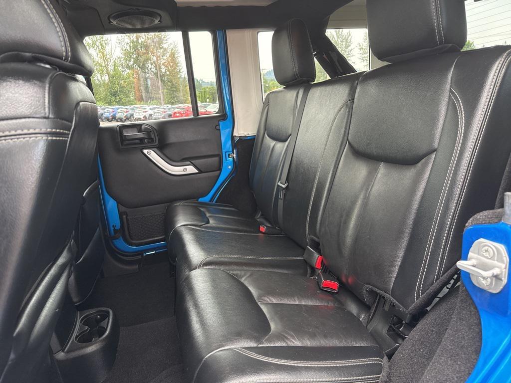 used 2014 Jeep Wrangler Unlimited car, priced at $17,200
