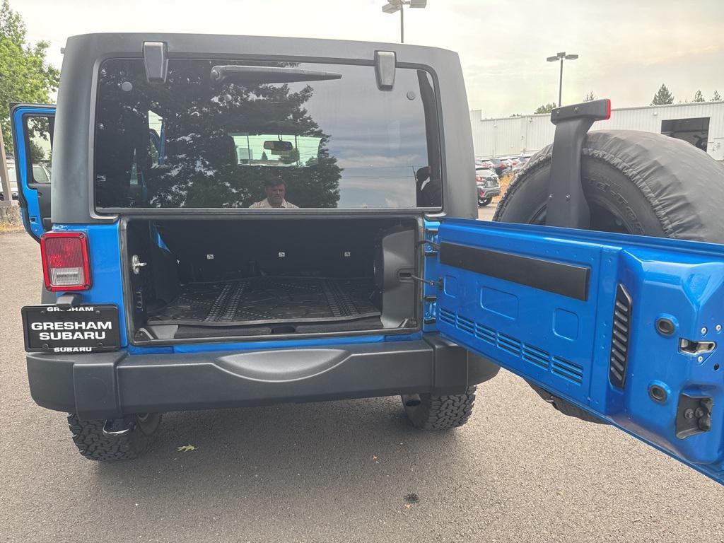 used 2014 Jeep Wrangler Unlimited car, priced at $17,200