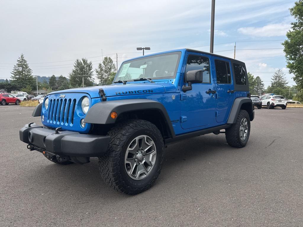 used 2014 Jeep Wrangler Unlimited car, priced at $17,200