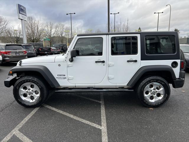 used 2018 Jeep Wrangler JK Unlimited car, priced at $25,000