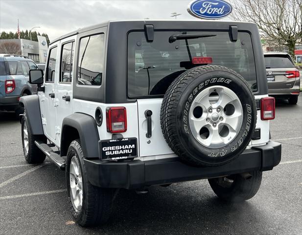 used 2018 Jeep Wrangler JK Unlimited car, priced at $25,000