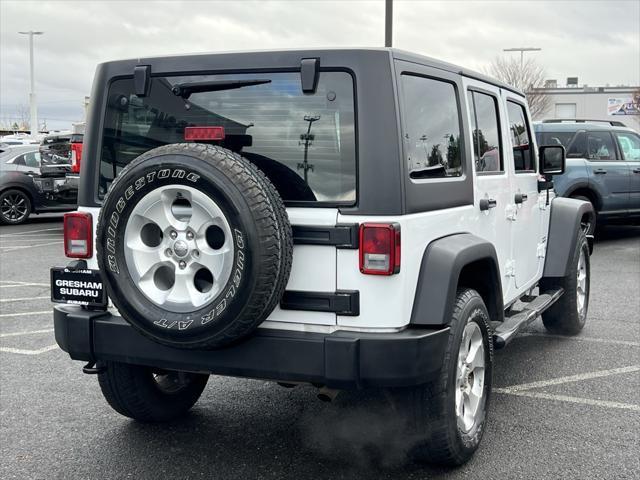 used 2018 Jeep Wrangler JK Unlimited car, priced at $25,000