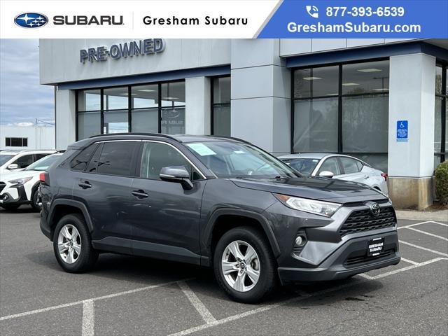 used 2021 Toyota RAV4 car, priced at $28,000