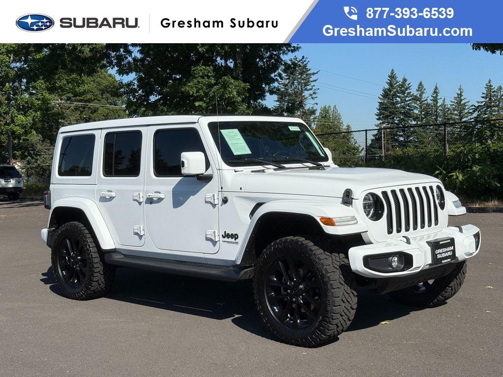 used 2021 Jeep Wrangler Unlimited car, priced at $37,790
