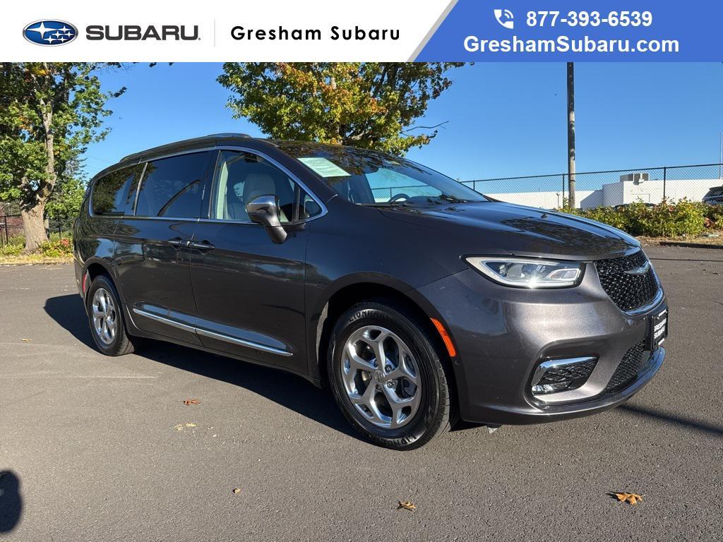 used 2021 Chrysler Pacifica car, priced at $28,986