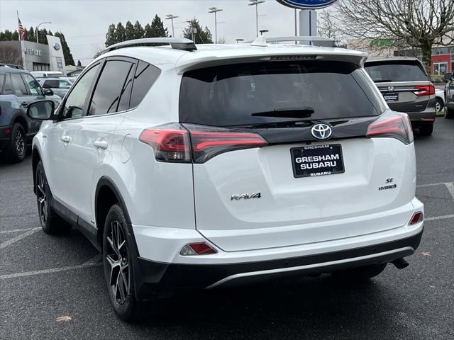 used 2018 Toyota RAV4 Hybrid car, priced at $28,000