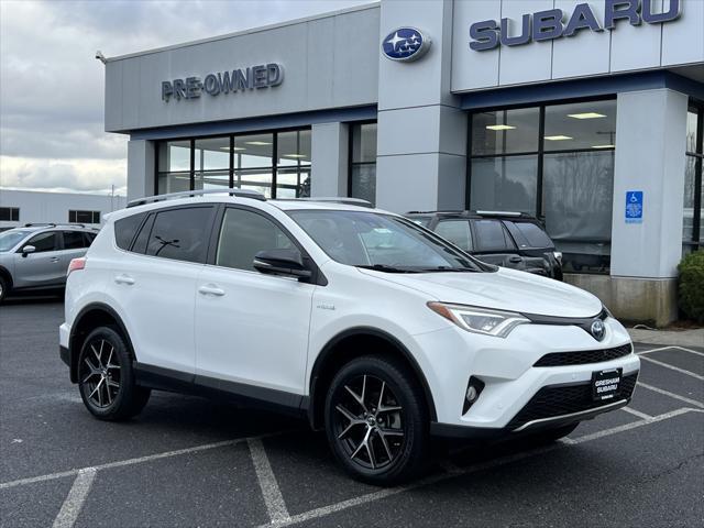 used 2018 Toyota RAV4 Hybrid car, priced at $28,000