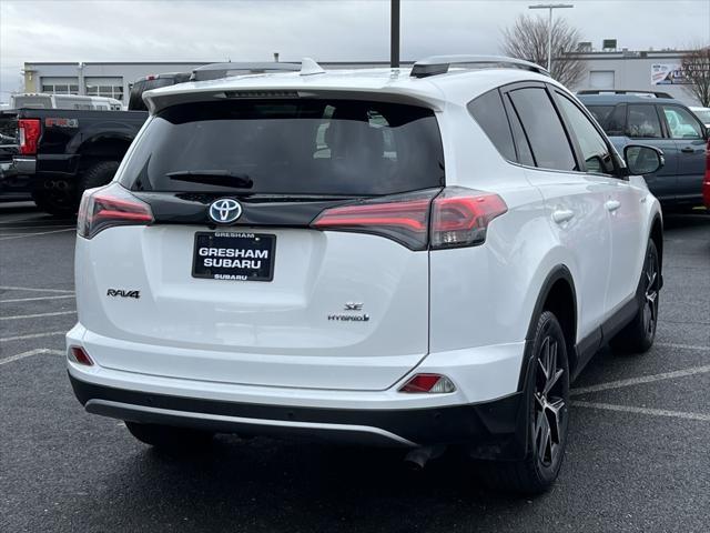 used 2018 Toyota RAV4 Hybrid car, priced at $28,000