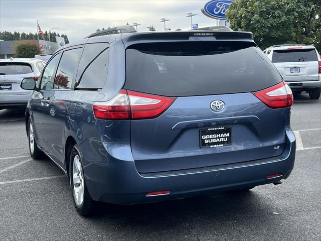 used 2017 Toyota Sienna car, priced at $18,854