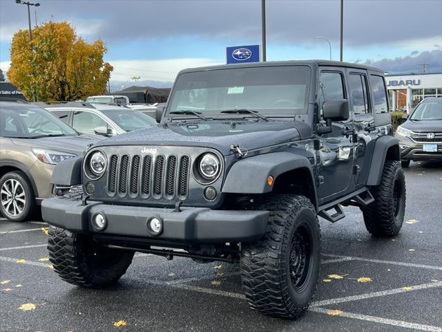 used 2016 Jeep Wrangler Unlimited car, priced at $27,100