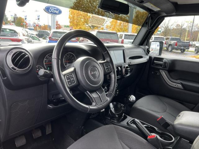 used 2016 Jeep Wrangler Unlimited car, priced at $27,100