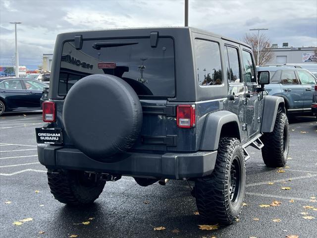 used 2016 Jeep Wrangler Unlimited car, priced at $27,100