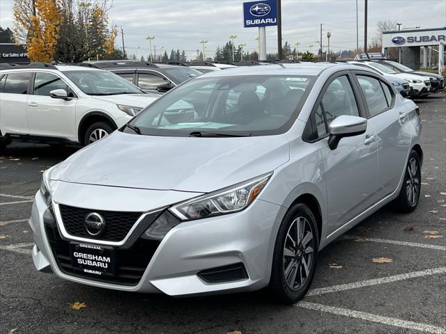 used 2021 Nissan Versa car, priced at $15,586