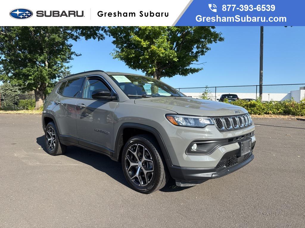 used 2024 Jeep Compass car, priced at $21,780