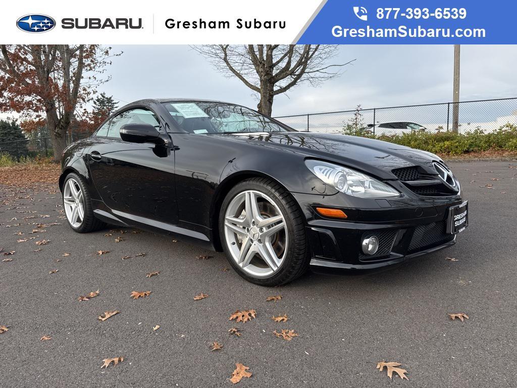 used 2009 Mercedes-Benz SLK-Class car, priced at $23,990