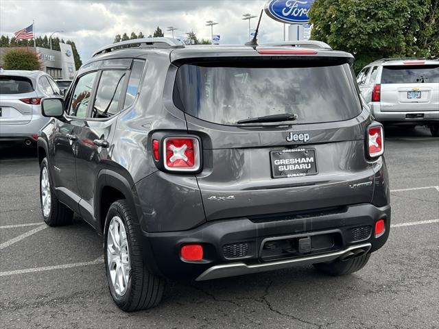 used 2017 Jeep Renegade car, priced at $15,164