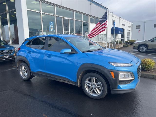 used 2021 Hyundai Kona car, priced at $18,000