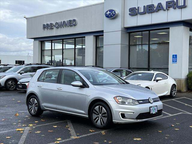 used 2016 Volkswagen e-Golf car, priced at $13,800