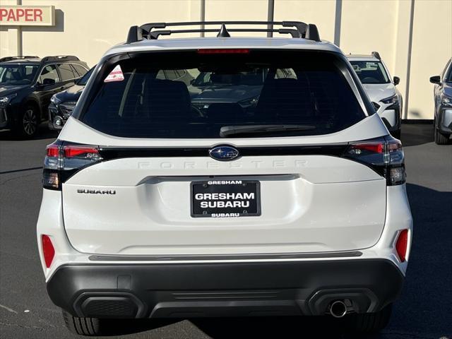 new 2025 Subaru Forester car, priced at $40,581