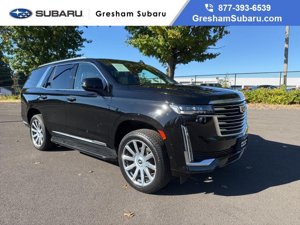 used 2022 Cadillac Escalade car, priced at $69,986