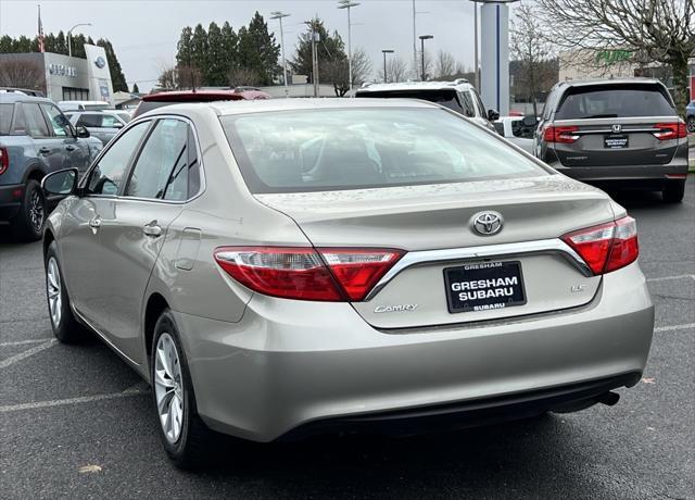 used 2015 Toyota Camry car, priced at $18,500