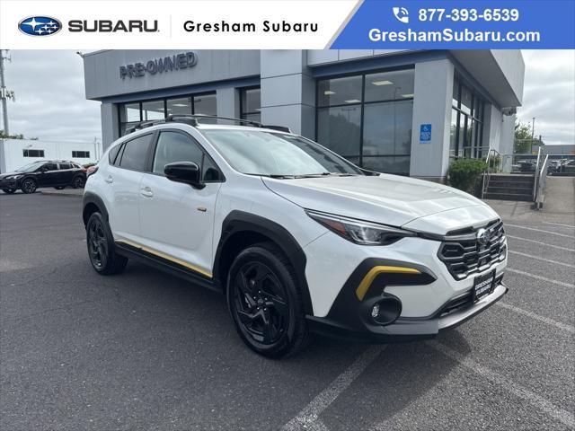 used 2024 Subaru Crosstrek car, priced at $30,611