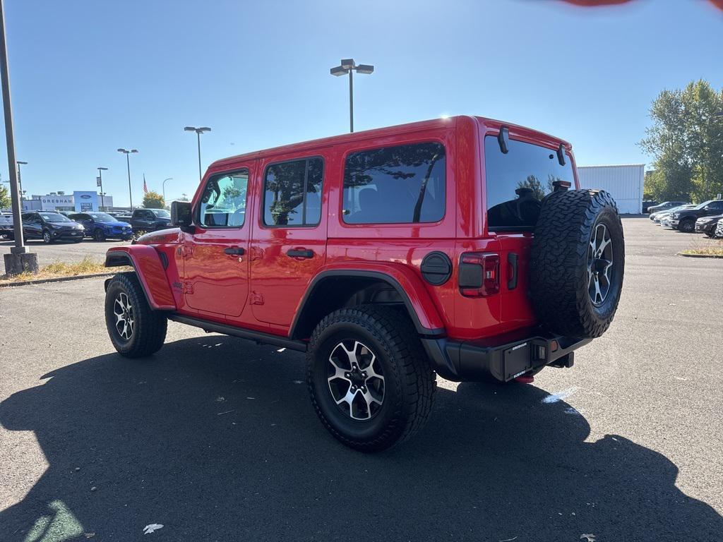used 2021 Jeep Wrangler Unlimited car, priced at $32,986
