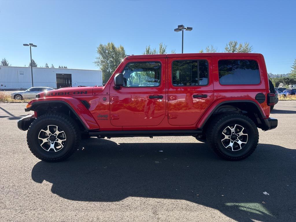 used 2021 Jeep Wrangler Unlimited car, priced at $32,986