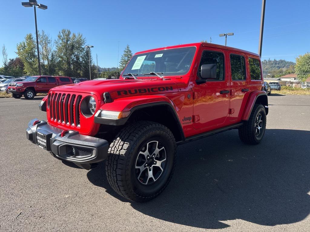 used 2021 Jeep Wrangler Unlimited car, priced at $32,986