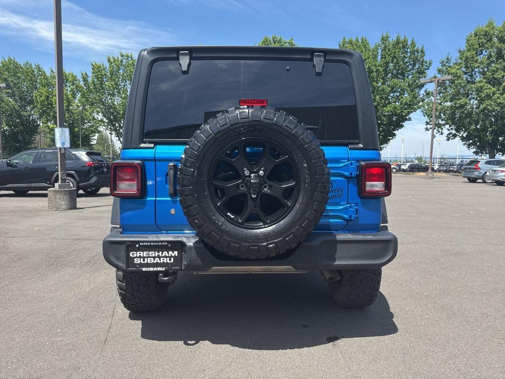 used 2022 Jeep Wrangler Unlimited car, priced at $31,640