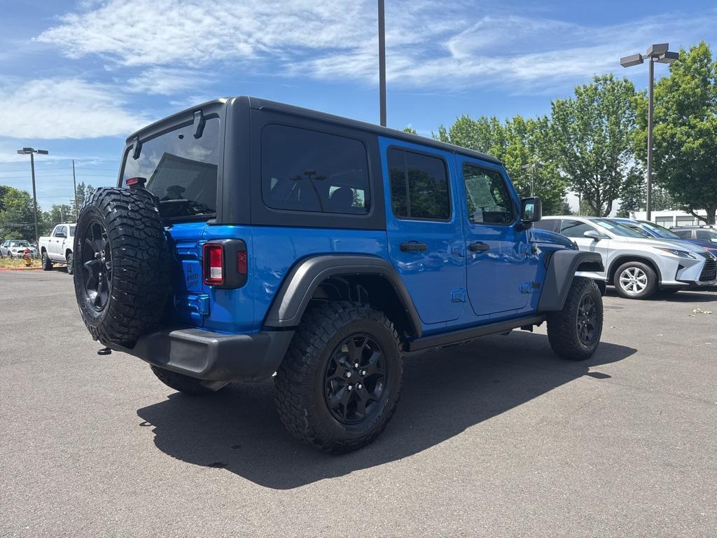 used 2022 Jeep Wrangler Unlimited car, priced at $31,640