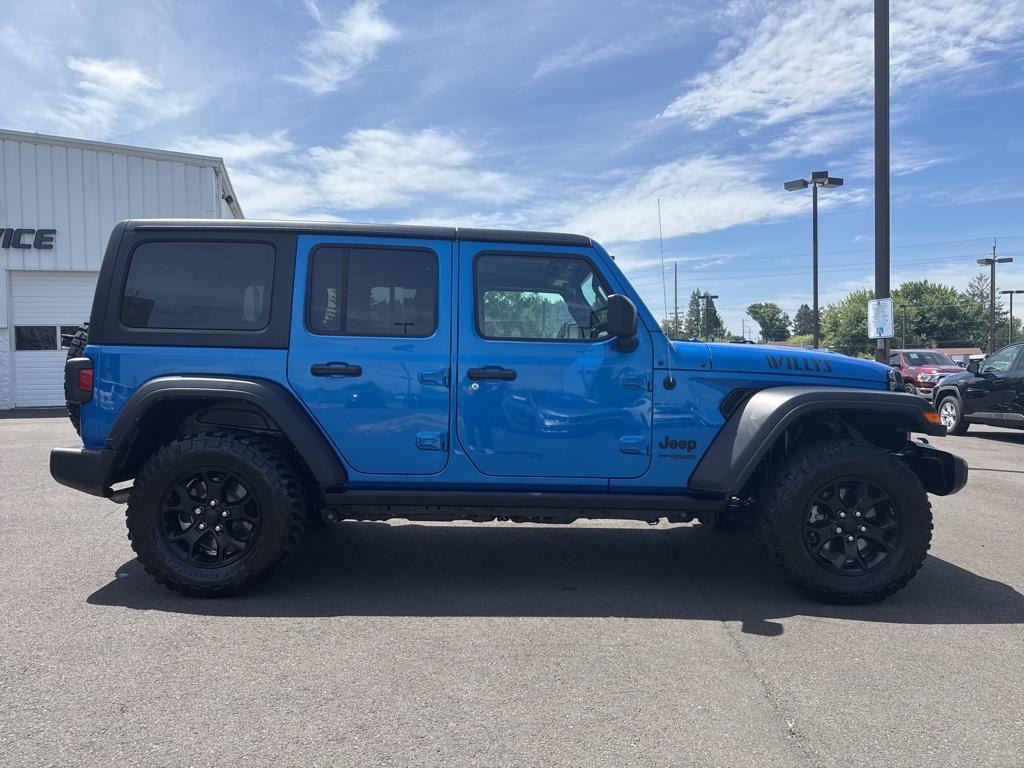 used 2022 Jeep Wrangler Unlimited car, priced at $31,640