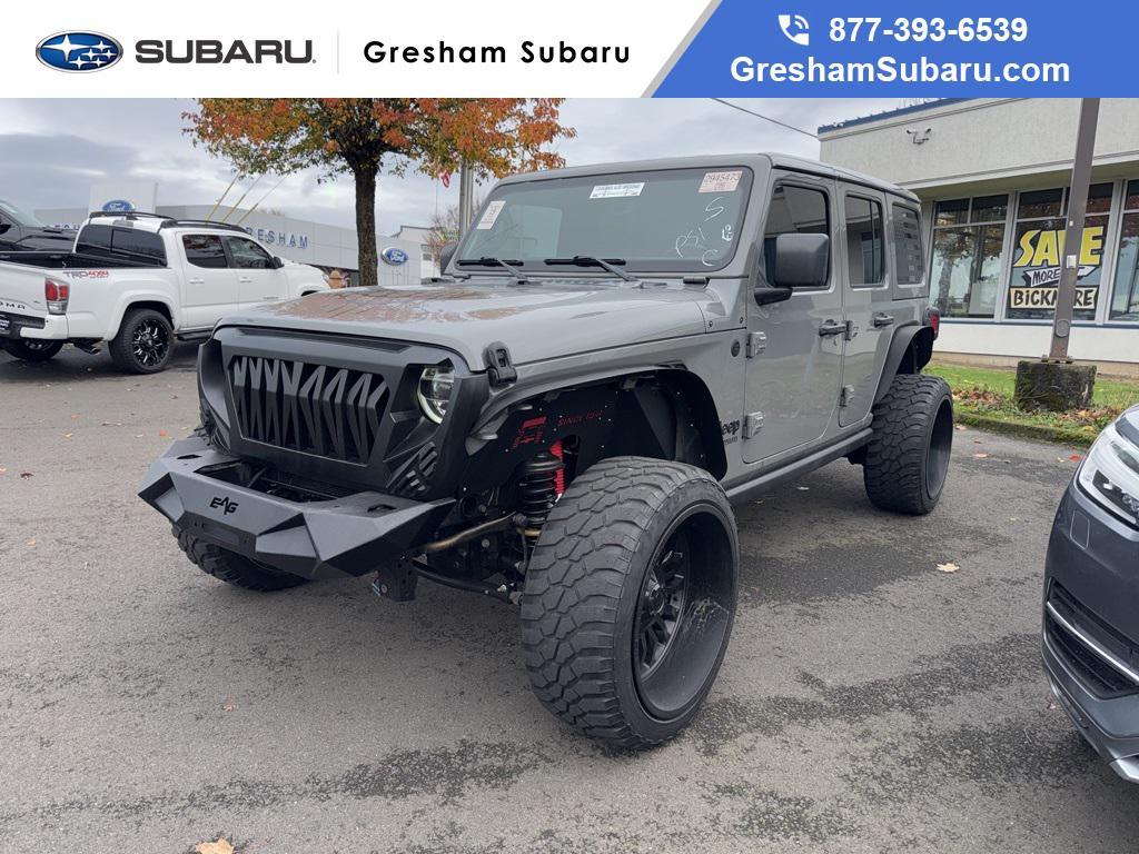 used 2022 Jeep Wrangler Unlimited car, priced at $41,990