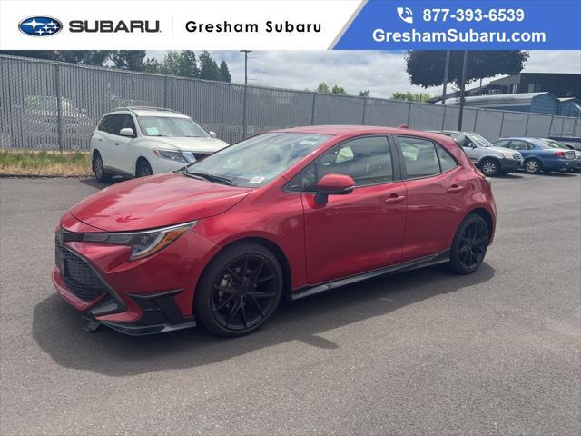 used 2021 Toyota Corolla Hatchback car, priced at $20,000