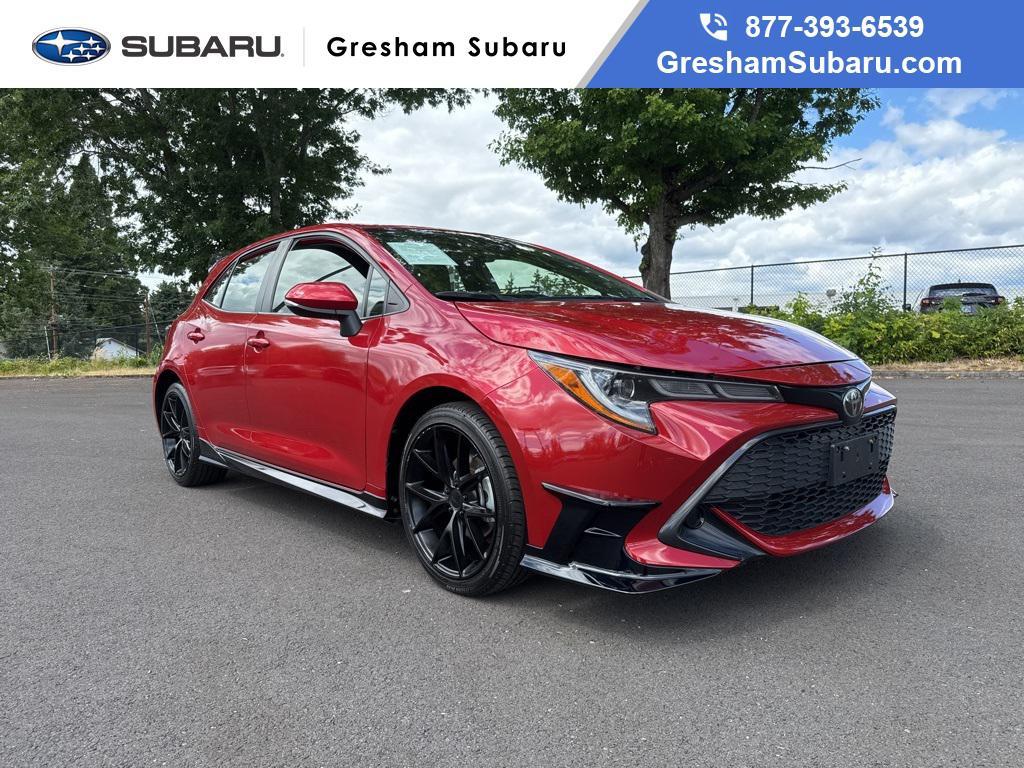 used 2021 Toyota Corolla Hatchback car, priced at $20,000