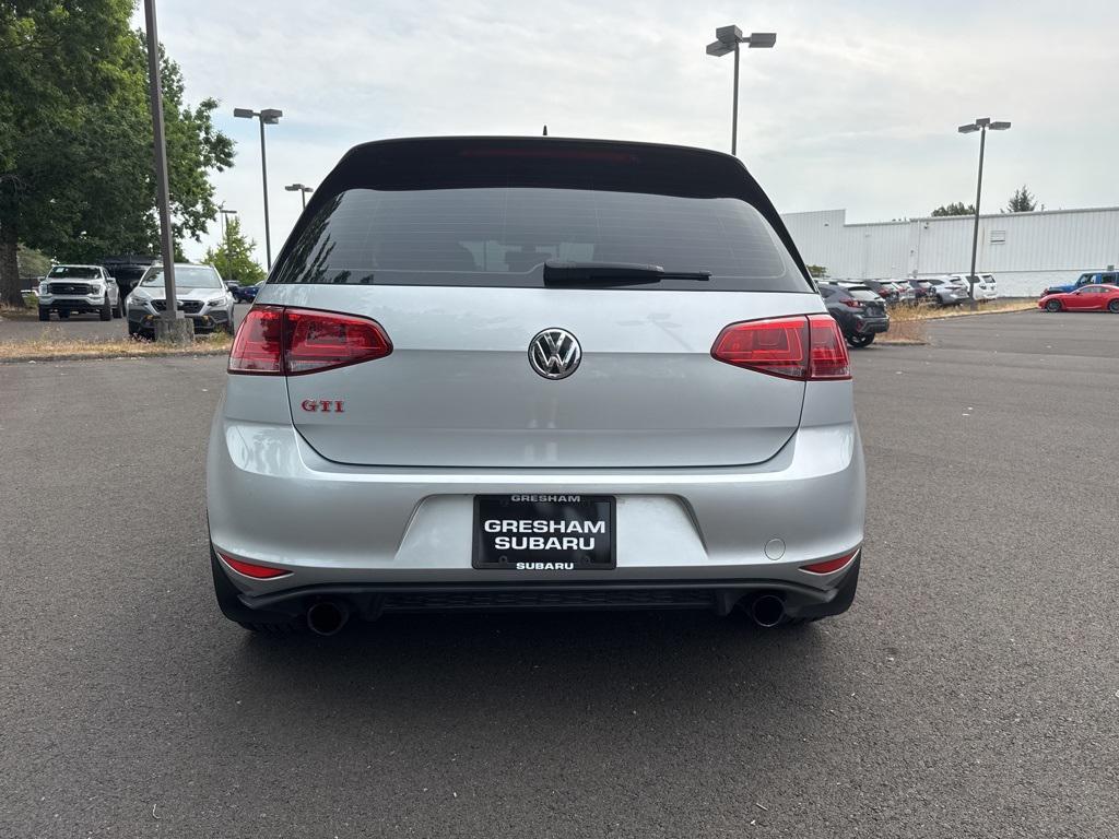 used 2017 Volkswagen Golf GTI car, priced at $20,000